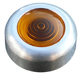 Amber Warning Light Large Aluminium Bezel - Car Builder Solutions