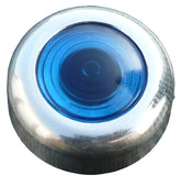 Blue Warning Light Large Aluminium Bezel - Car Builder Solutions