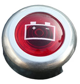 Battery/Ignition Warning Light Large Aluminium Bezel - Car Builder Solutions