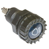 Large Black Warning Light Blue Main Beam - Car Builder Solutions