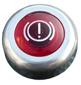 Brake Warning Light Large Aluminium Bezel - Car Builder Solutions