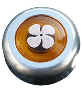 Fan Warning Light Large Aluminium Bezel - Car Builder Solutions