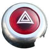 Hazard Warning Light Large Aluminium Bezel - Car Builder Solutions