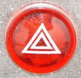 Plain Bezel Warning Light Hazard Red - Car Builder Solutions
