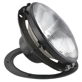 7" Half Bowl Black Rim Headlamp Unit - Car Builder Solutions