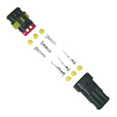 Waterproof Multipin Wiring Connector 3 Way - Car Builder Solutions