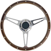 Wood Rim Steering Wheel 70mm PCD. 3 Diameters - Car Builder Solutions