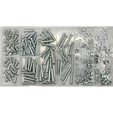 220 Piece Zinc Screw and Nut Pack - Car Builder Solutions