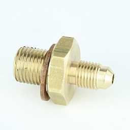 M10x1 Brass Blanking Plug Brake Pipe Brass Union Fittings Male 3/8" UNF x 24tpi 
