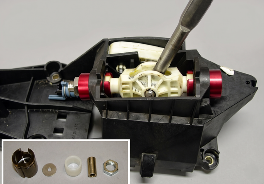 5. Gear lever housing modifications
