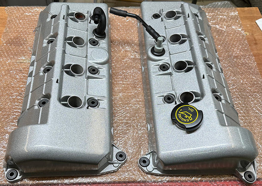 14. Brakes, Inlet plenum, Rocker covers, Throttle cable and Air Filter