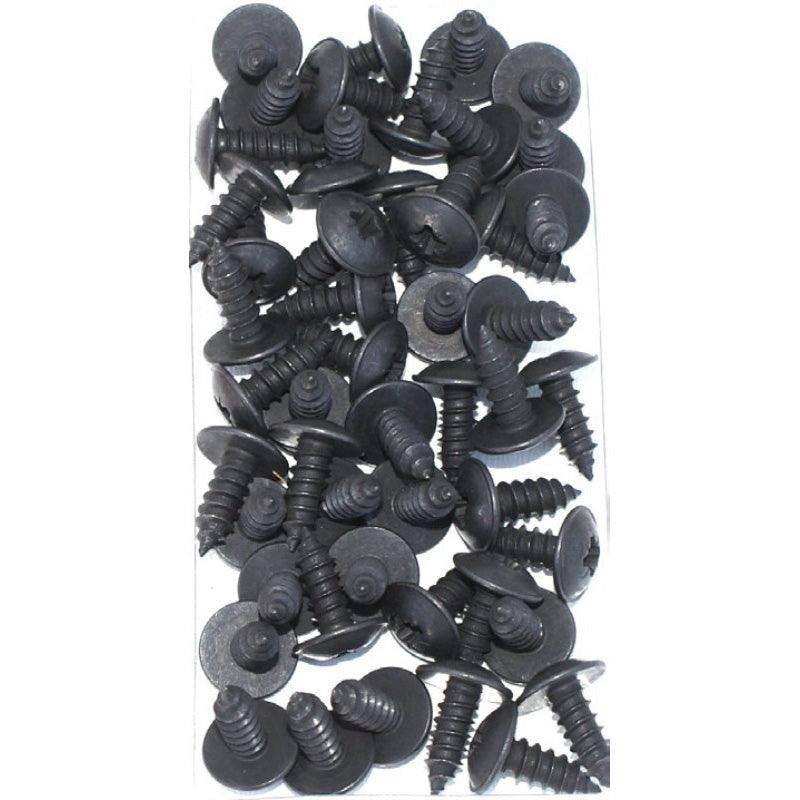 No.10 x 1/2" 4.7 mm Dia Black Self Tappers 50 Pack - Car Builder Solutions