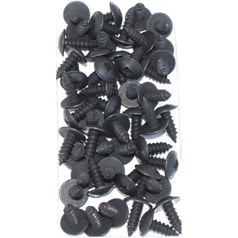 No.10 x 1/2" 4.7 mm Dia Black Self Tappers 50 Pack - Car Builder Solutions