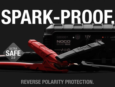 Jump Starter - NOCO Ultra Safe Lithium - 12v/24v - GB500+ - 20000A
