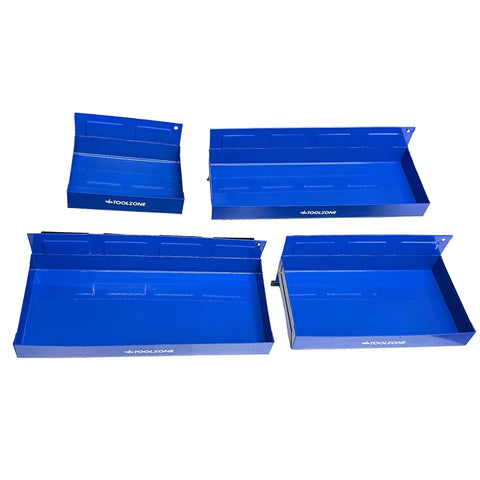 Four Magnetic Tool Trays