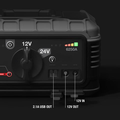 Jump Starter - NOCO Ultra Safe Lithium - 12v/24v - GB500+ - 20000A