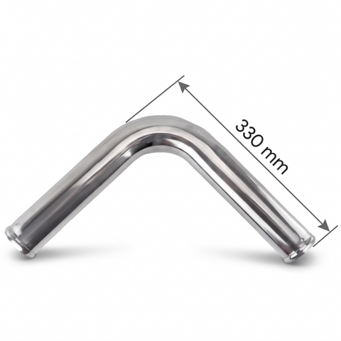 Aluminium Bend 32mm O.D. 90 Degree - Car Builder Solutions