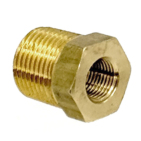 Brass  Adapter 3/8 NPT Male to 1/8 NPT Female