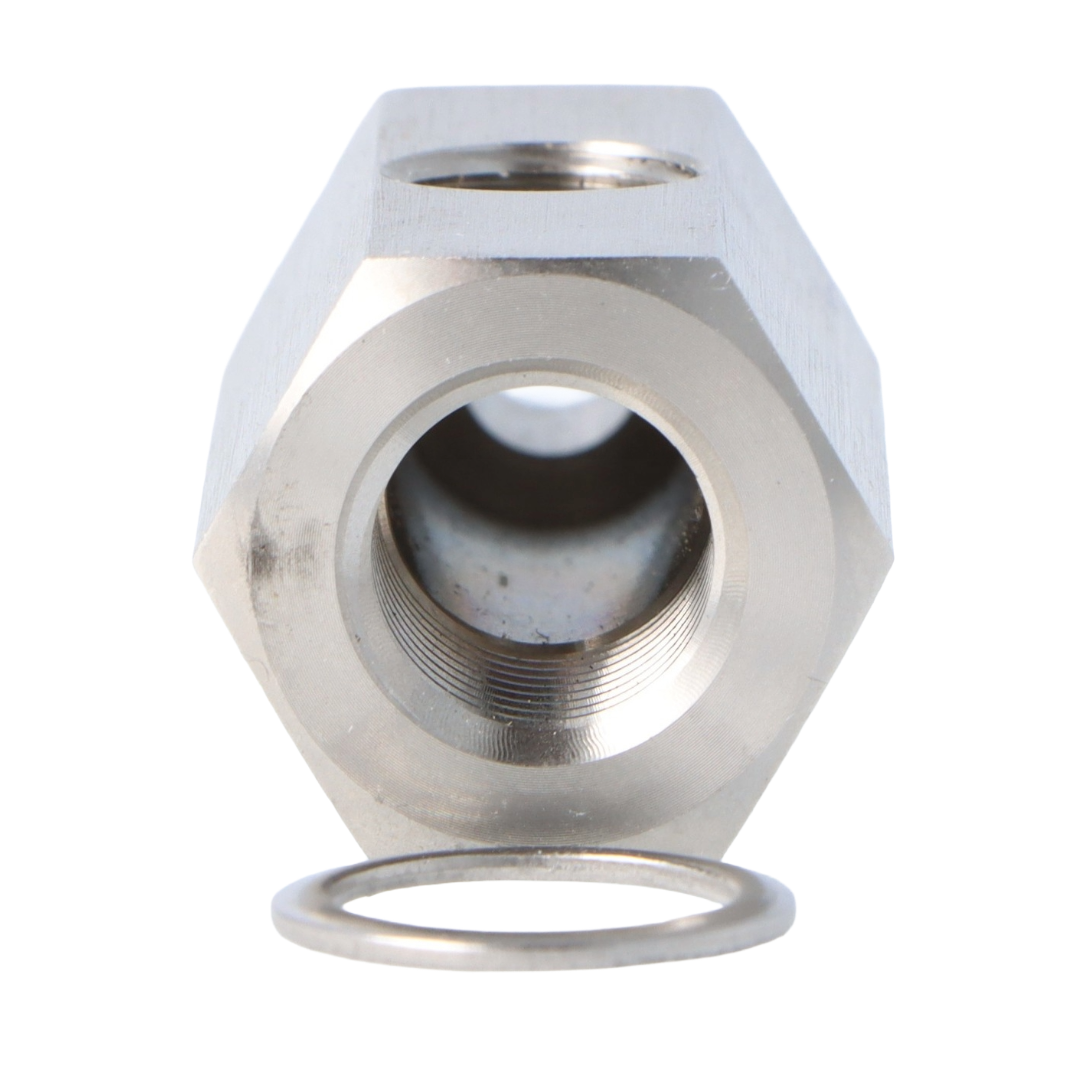 Stainless Steel Oil Pressure T Piece M12 Car Builder Solutions