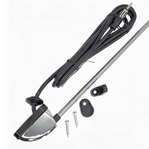 Stainless Steel Roof or Pillar Mount Radio Aerial 460mm to 1200mm