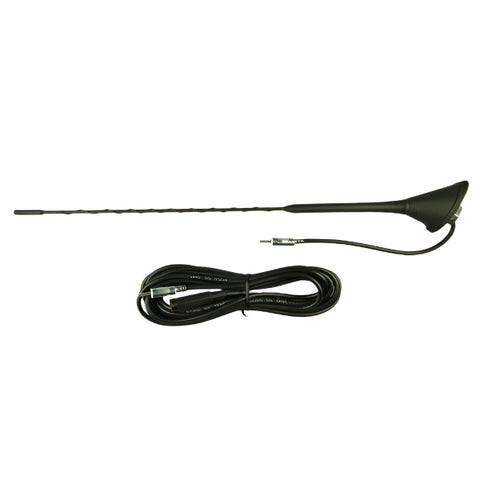 Roof Mount Aerial with Removable Mast