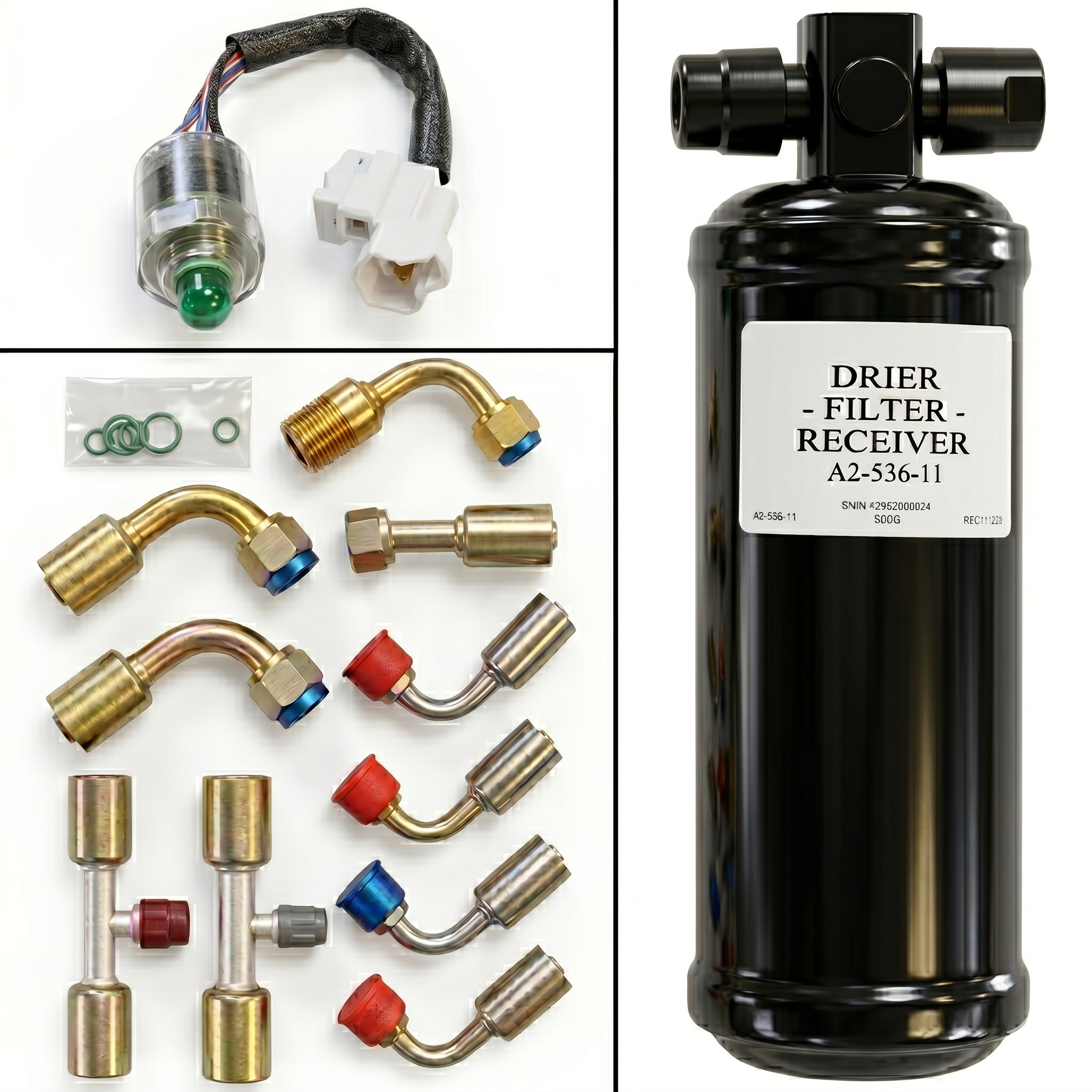 Heating and Air Conditioning Kit With Vertical Outlets - Car Builder Solutions