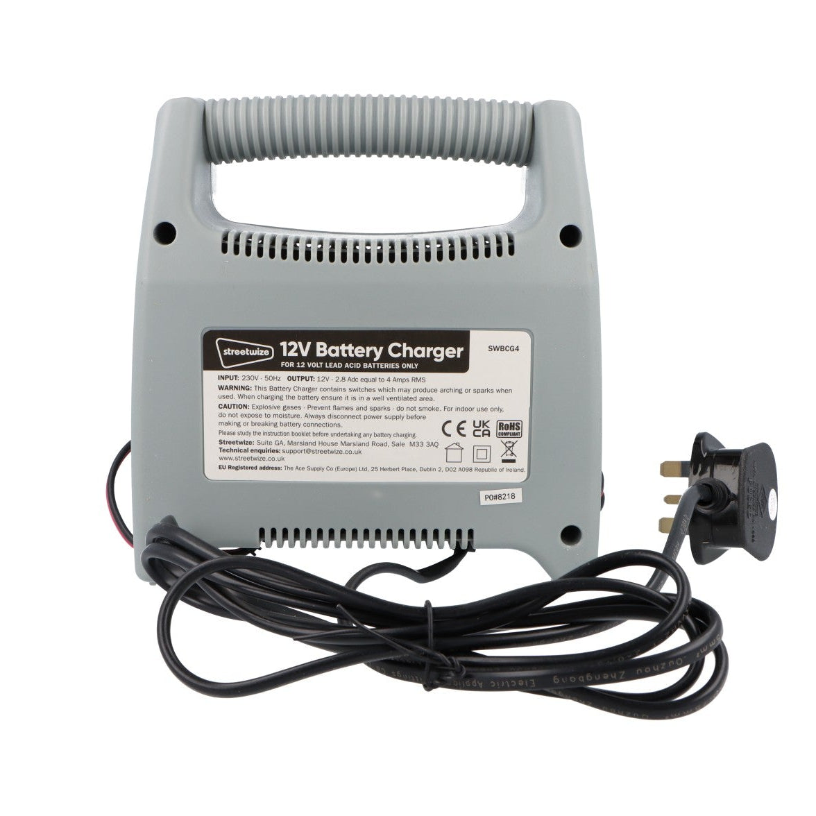 4 Amp Battery Charger - Car Builder Solutions