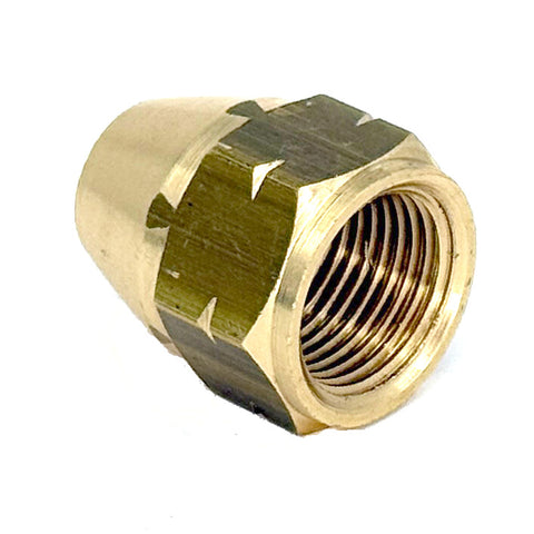 Brass M12 x 1 Metric Female Blanking cap