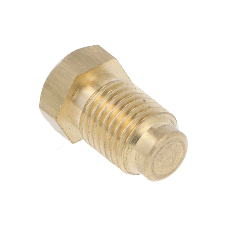 Brass 7/16" UNF Male Blanking Plug - Car Builder Solutions