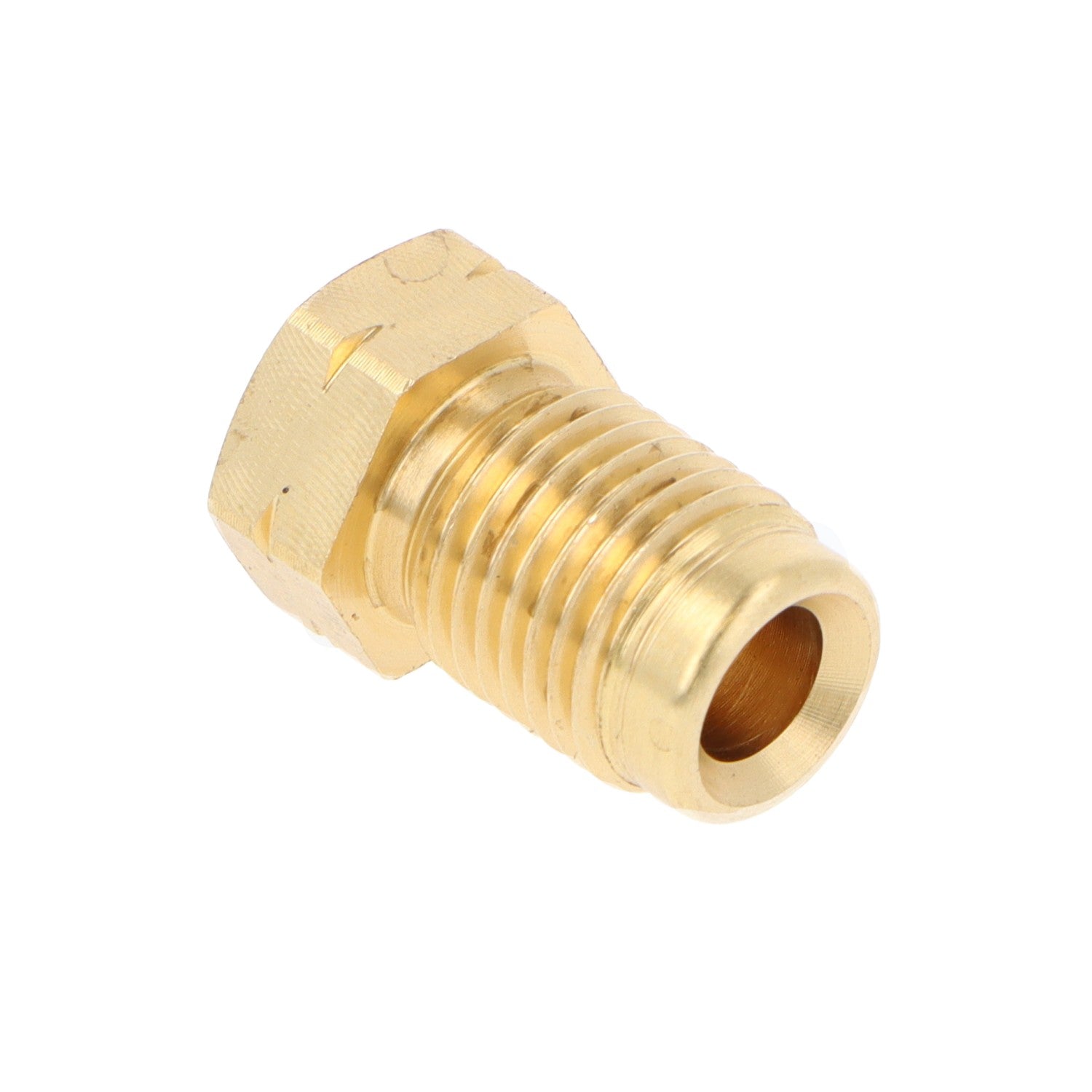 Brass M10 x 1 Single Short Male Brake Union - Car Builder Solutions