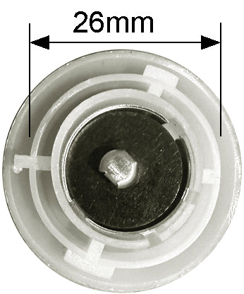 Single contact 15mm cap Bayonet Nylon Bulb Holder