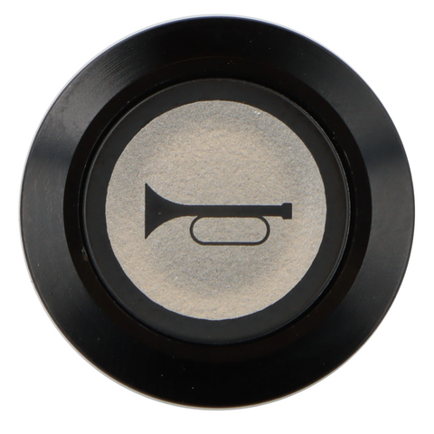 Momentary Horn Switch Illuminated Black Bezel - Car Builder Solutions
