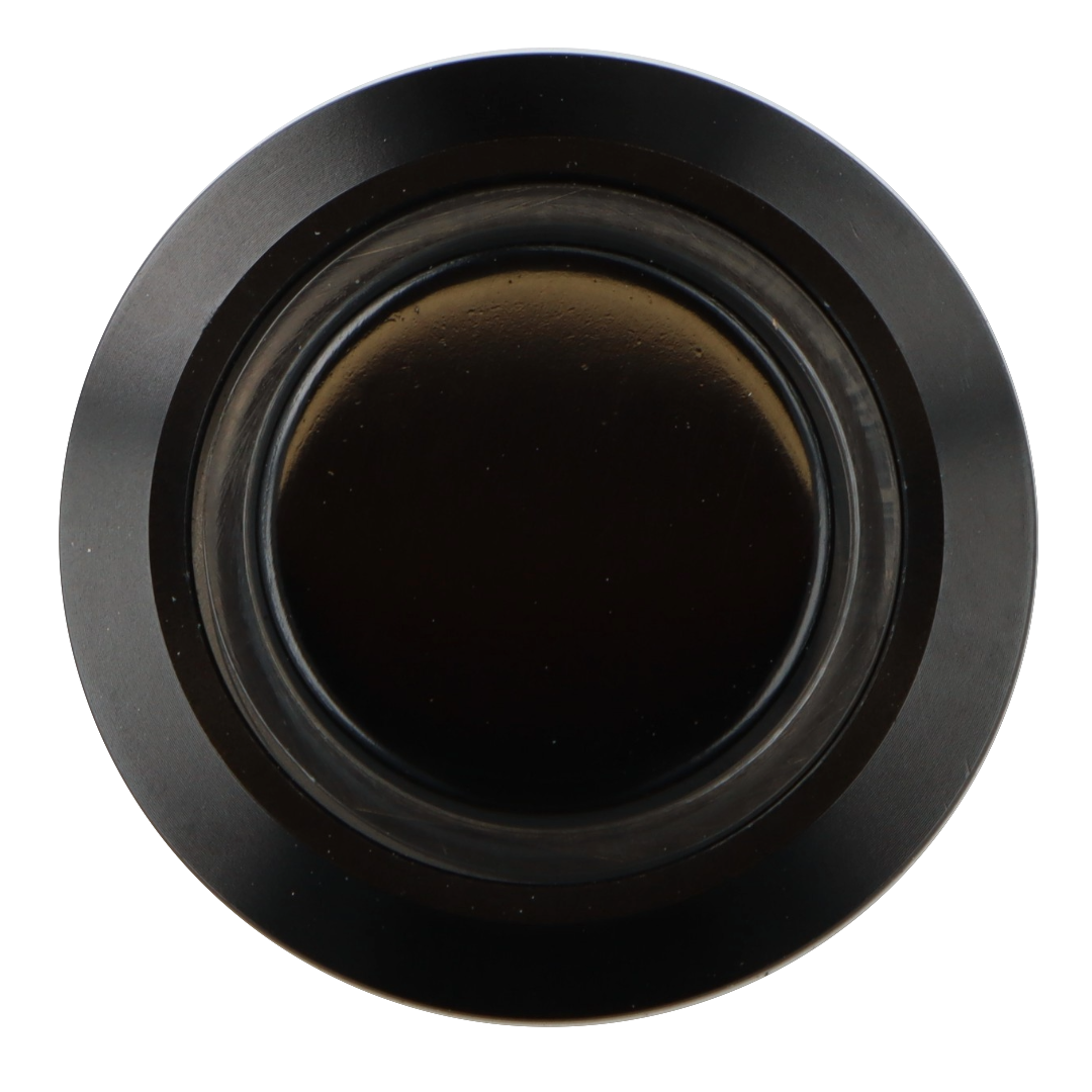 Plain Latching Switch Illuminated Black Bezel - Car Builder Solutions