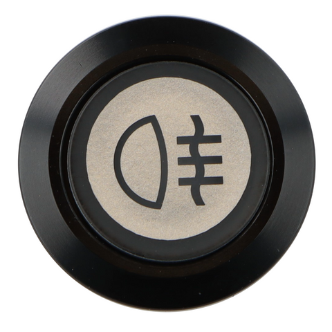 Rear Fog Switch Illuminated Black Bezel - Car Builder Solutions