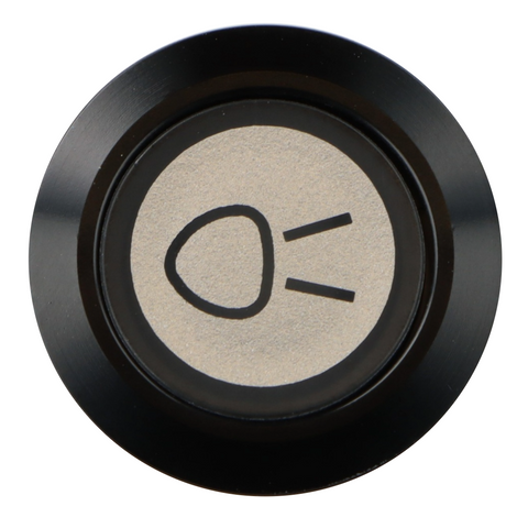 Side Light Switch Illuminated Black Bezel - Car Builder Solutions