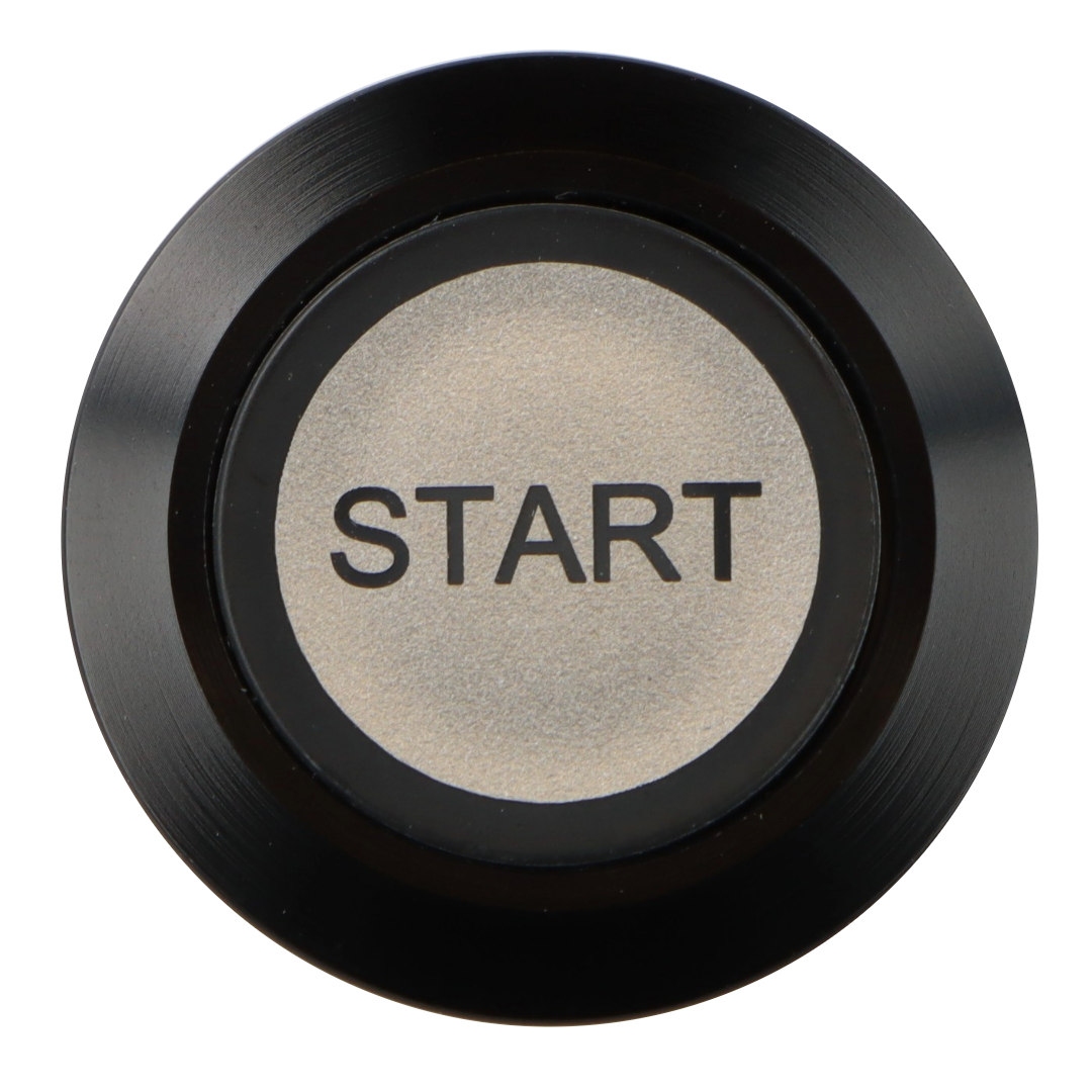 Start Switch Illuminated Black Bezel - Car Builder Solutions