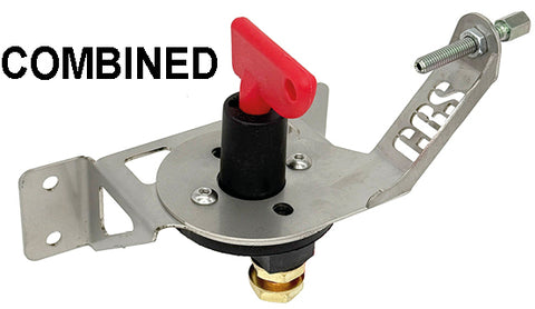 Stainless Steel Mounting Bracket for Battery Isolator Cut-Off Switches