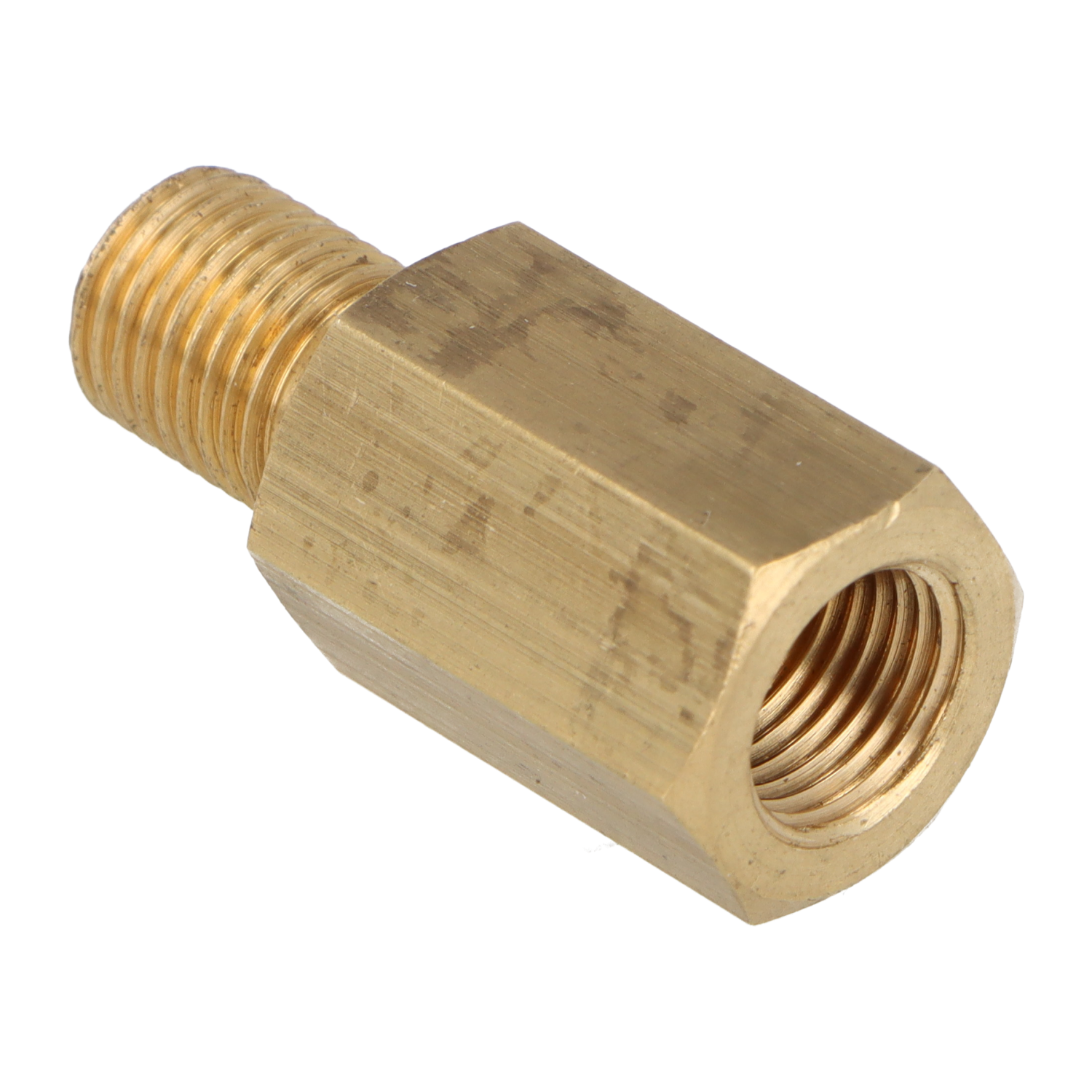 Brass Union 3/8" UNF Male to M10 x 1 Female - Car Builder Solutions