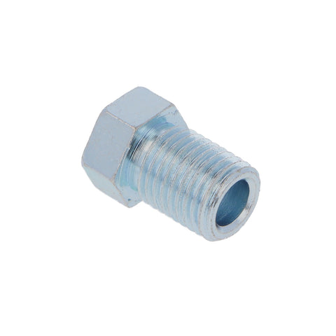 3/8" UNF Short Male Unions Plated Steel Pack of 10 - Car Builder Solutions