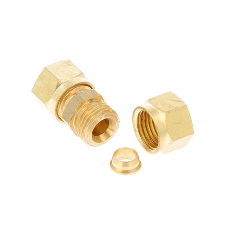 BRASS COMPRESSION JOINER FOR 1/4" PIPE Car Builder Solutions