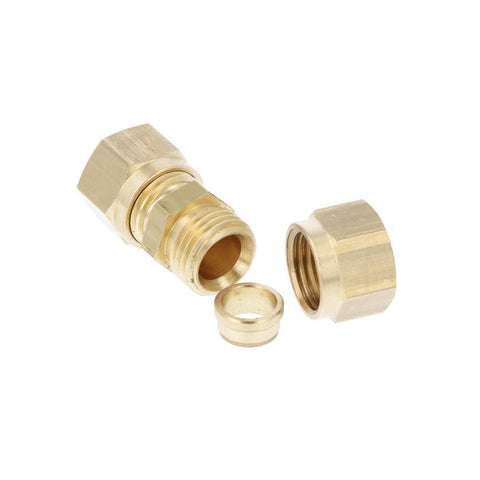 BRASS COMPRESSION JOINER FOR 5/16" PIPE Car Builder Solutions
