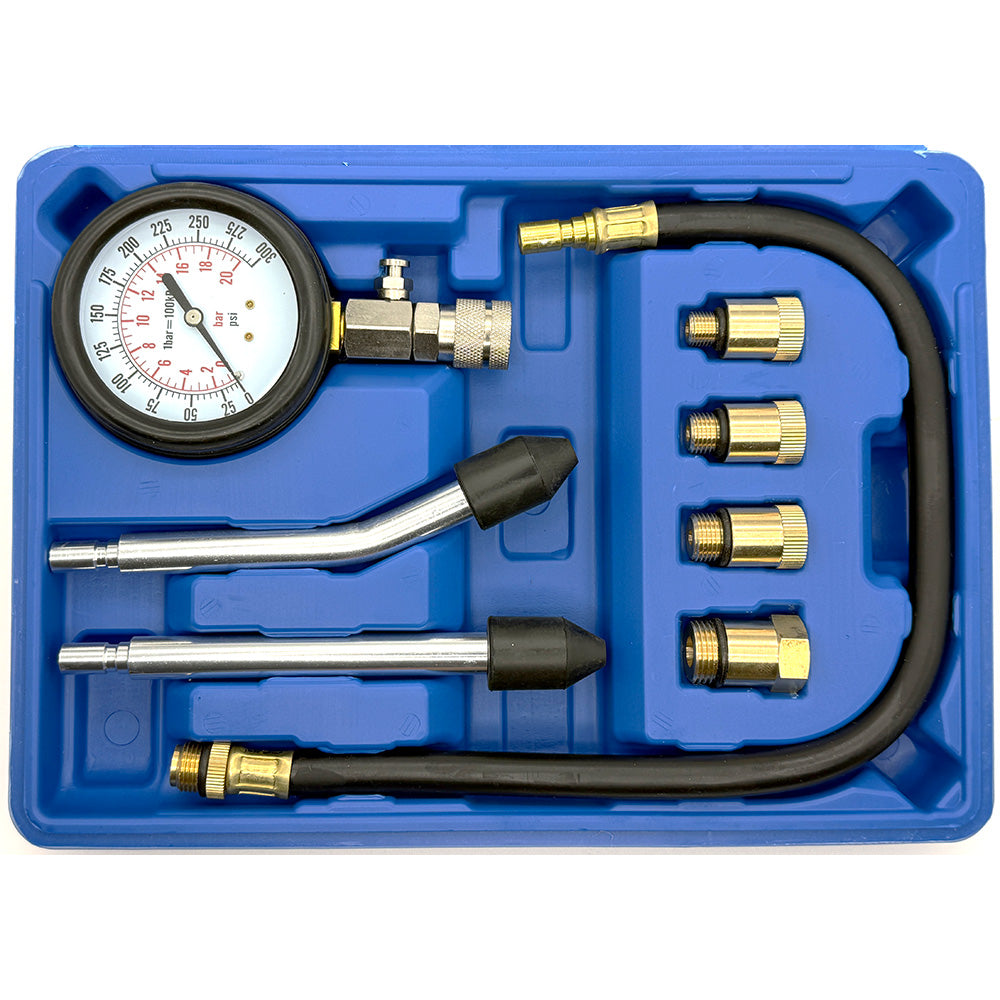 8 Piece Petrol Engine Compression Tester