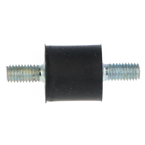 Cotton Reel Rubber Mount 15mm x 15mm. 10mm long M5 studs