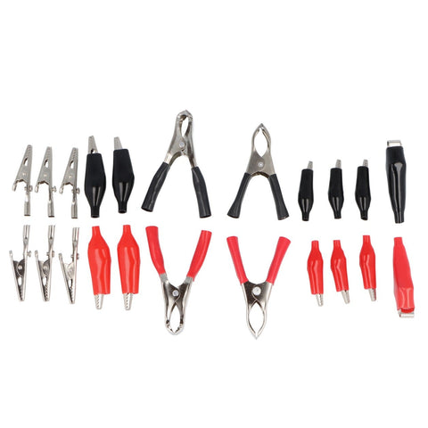 Crocodile Clip Selection Pack Of 28 - Car Builder Solutions
