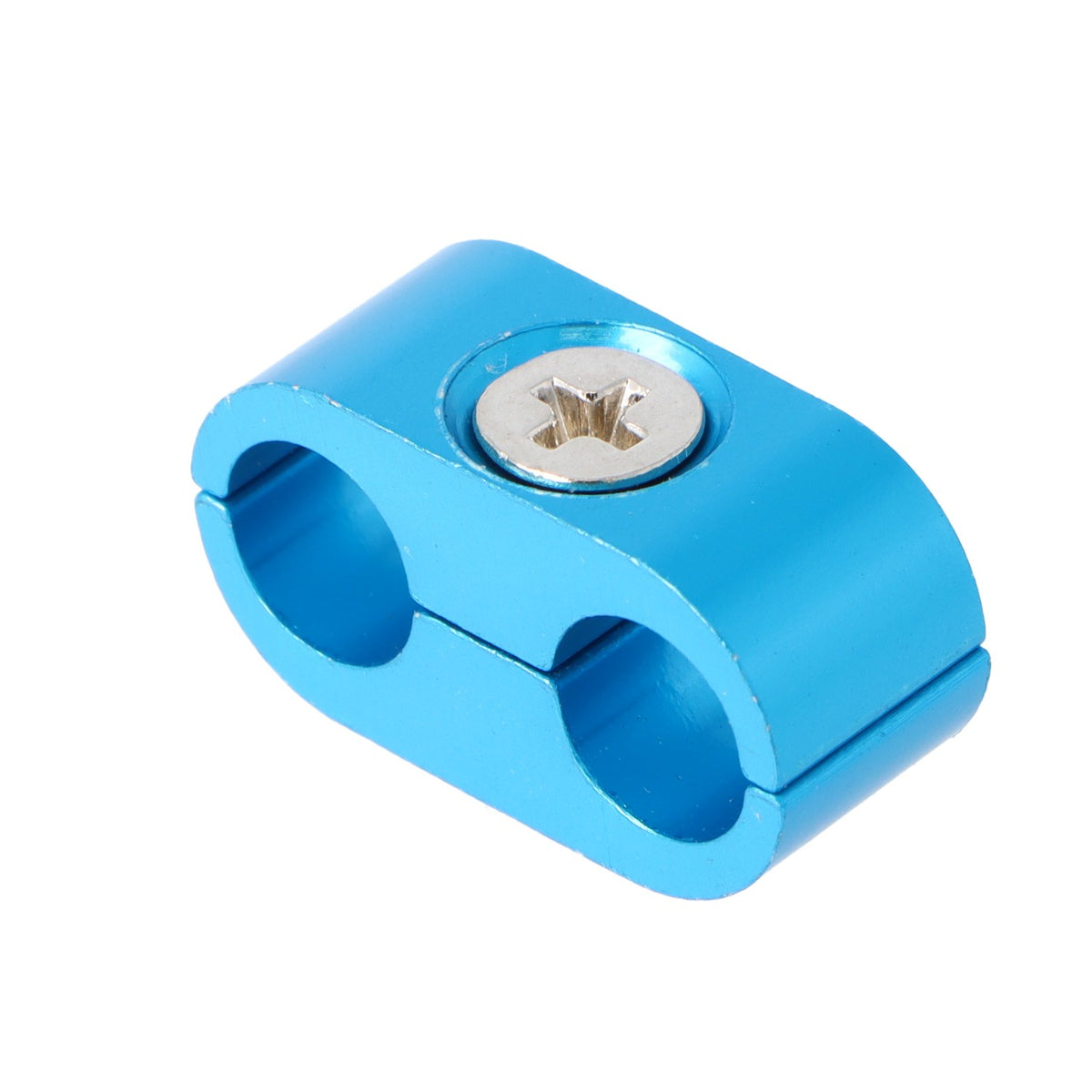 2 Way 8mm Cable or Hose Separator Blue