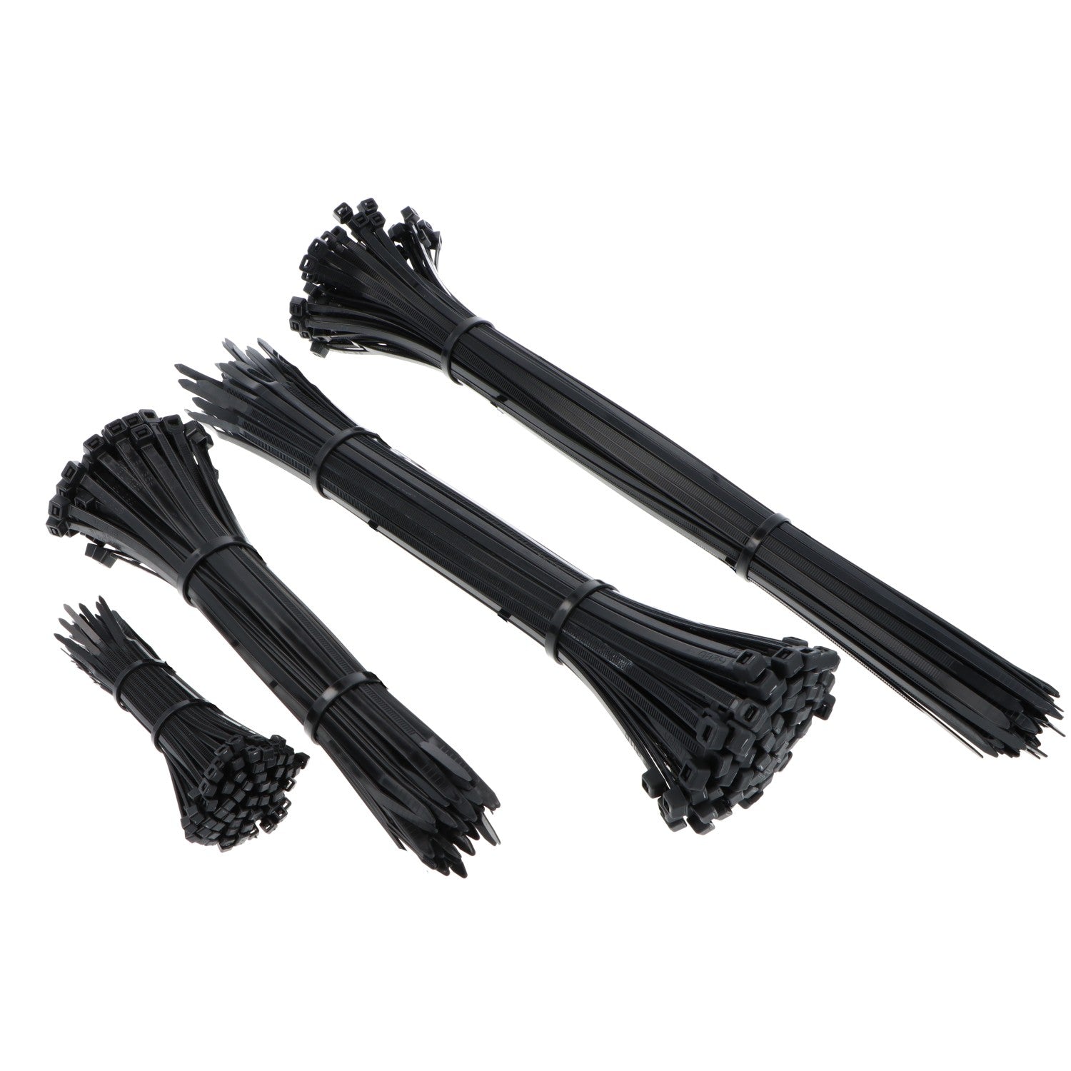 Black Cable Ties Pack 400pcs - Car Builder Solutions