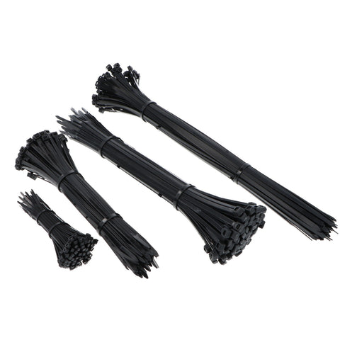 Black Cable Ties Pack 400pcs - Car Builder Solutions