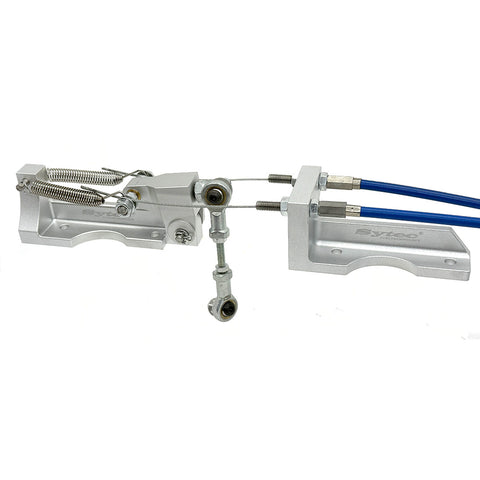 Throttle Lever Linkage Kit For Dual Weber DCOE Carburetors - Long Arm, 9 Positions
