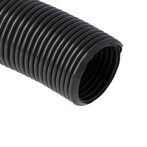 Lightweight PVC  Flexible Heater Duct Hose Black PVC Per Metre 38-63mm