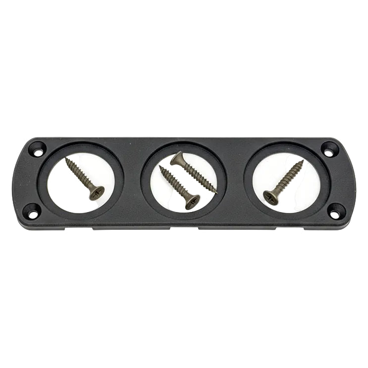 Surface Mounting Three Hole Facia Panel